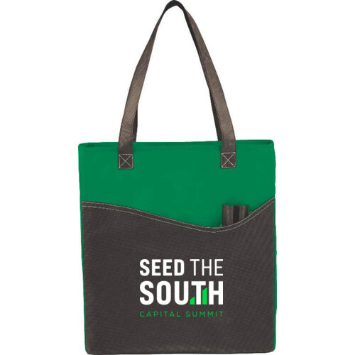 BC - Rivers Pocket Non-Woven Convention Tote (17"hx15"wx3d) Thumbnail